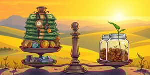 The difference between being rich and being financially secure