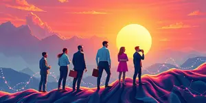 Look at market leadership to spot transitions