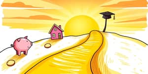 Structure your savings with visible milestones