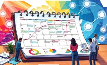 Establish calendar-based review points for course correction