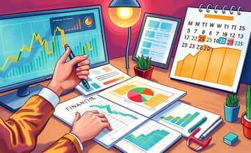 Establish a monthly review to track financial progress