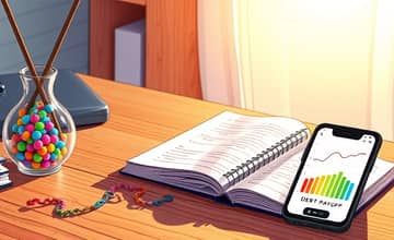 Use visual tools to track debt payoff milestones