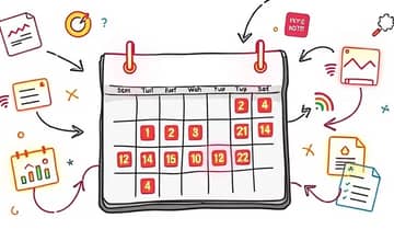 Set review prompts using calendar integrations