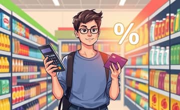 Apply the 1% rule to test purchases without regret