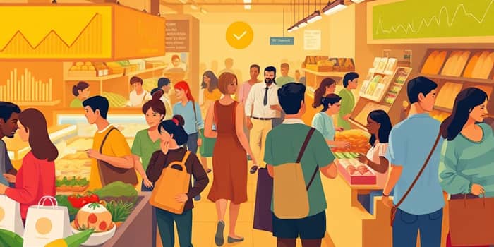 Consumer spending shifts give early economic signals