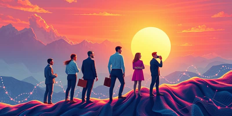 Look at market leadership to spot transitions