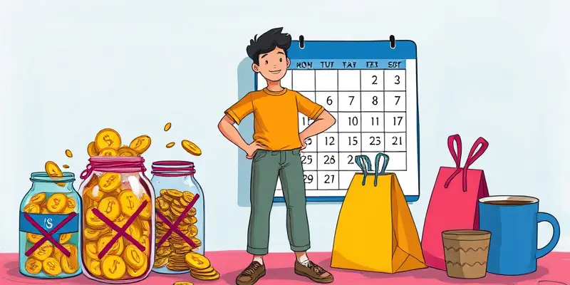 Practice “no spend” challenges to reset consumption